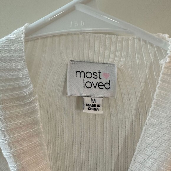 Long Sleeve White Season Dress - Picture 7 of 13